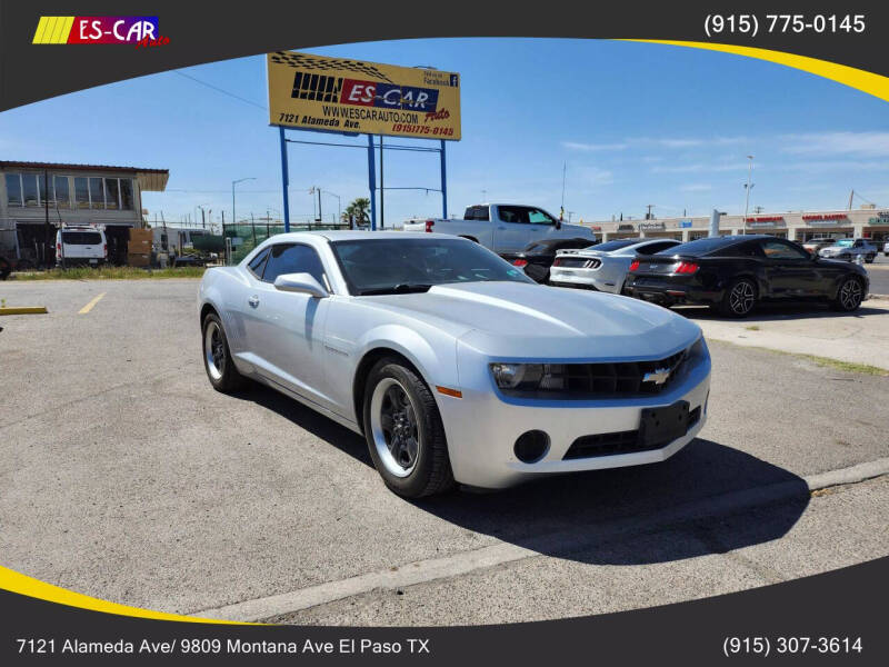 2012 Chevrolet Camaro for sale at Escar Auto in El Paso TX