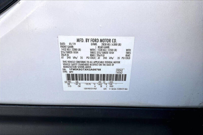 2019 Ford Explorer Sport