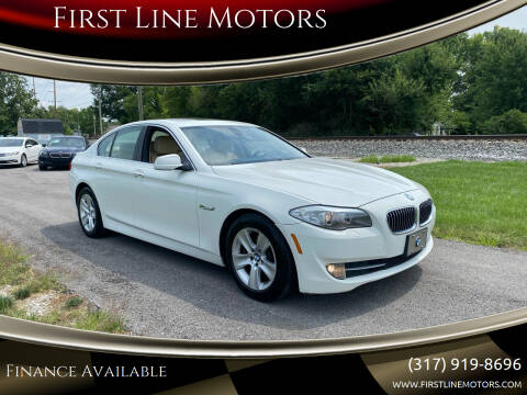 2011 BMW 5 Series for sale at First Line Motors in Brownsburg IN