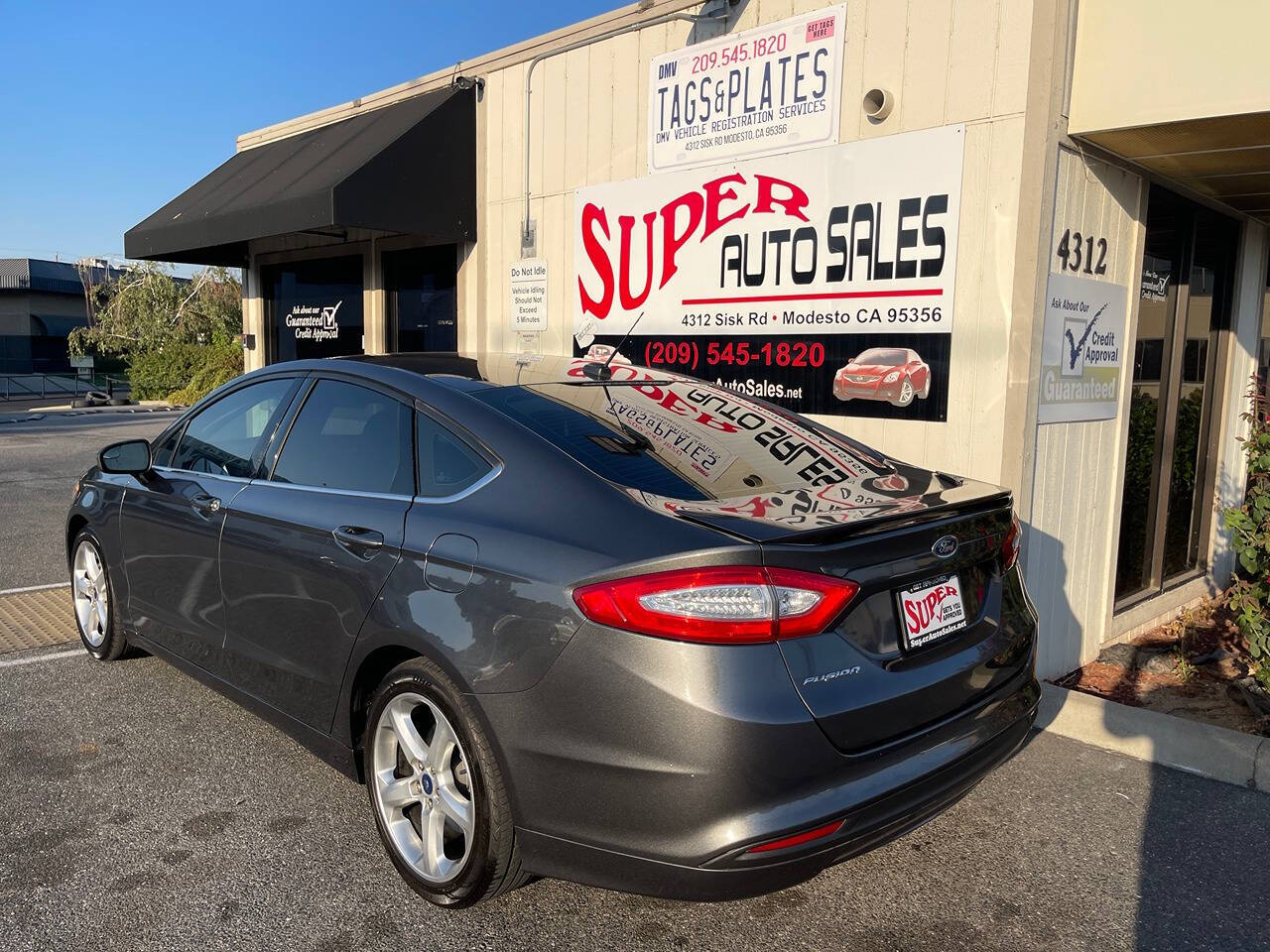 2016 Ford Fusion for sale at Super Auto Sales Modesto in Modesto, CA