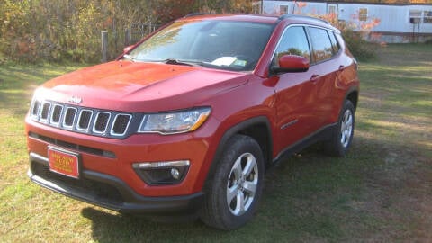 2020 Jeep Compass for sale at Not New Auto Sales & Service in Bomoseen VT