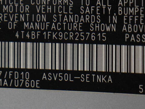 2012 Toyota Camry LE
