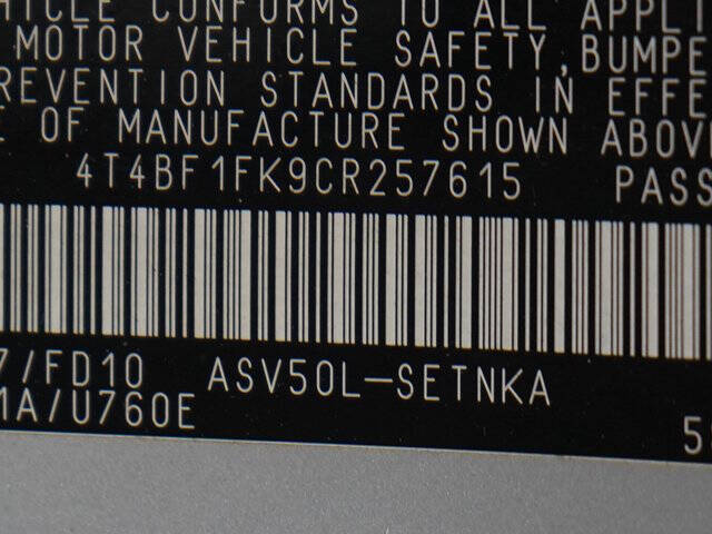 2012 Toyota Camry LE
