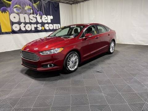 2016 Ford Fusion for sale at Monster Motors in Michigan Center MI