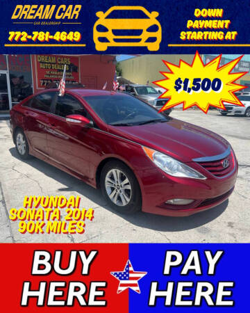 2014 Hyundai Sonata for sale at DREAM CARS in Stuart FL