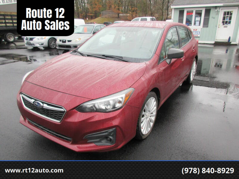 2017 Subaru Impreza for sale at Route 12 Auto Sales in Leominster MA