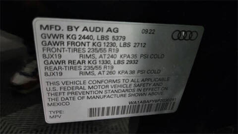 2023 Audi Q5 quattro Premium 40 TFSI