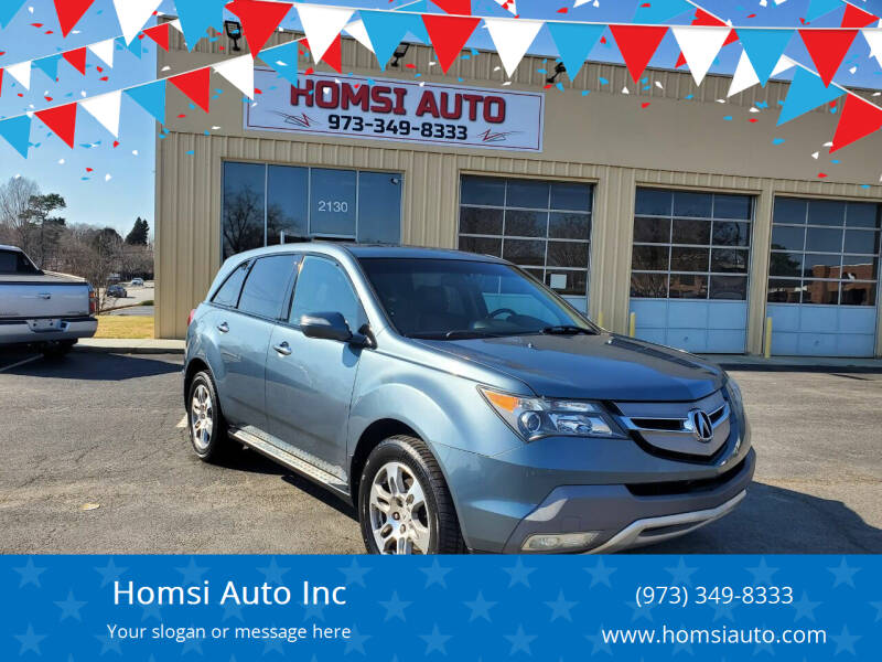 2007 Acura MDX for sale at Homsi Auto Inc in Kannapolis NC