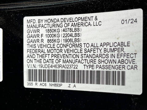 2024 Acura Integra w/Tech w/A-SPEC