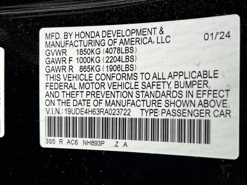 2024 Acura Integra w/Tech w/A-SPEC