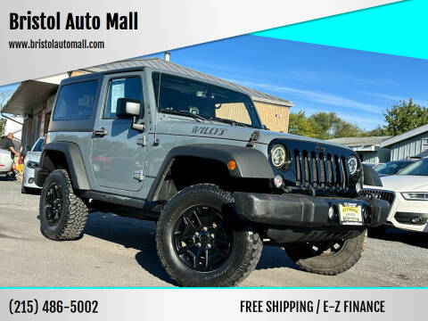 2015 Jeep Wrangler for sale at Bristol Auto Mall in Levittown PA