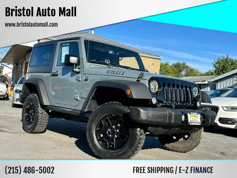 2015 Jeep Wrangler for sale at Bristol Auto Mall in Levittown PA