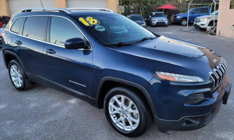 2018 Jeep Cherokee for sale at Commander Auto Center in El Paso TX