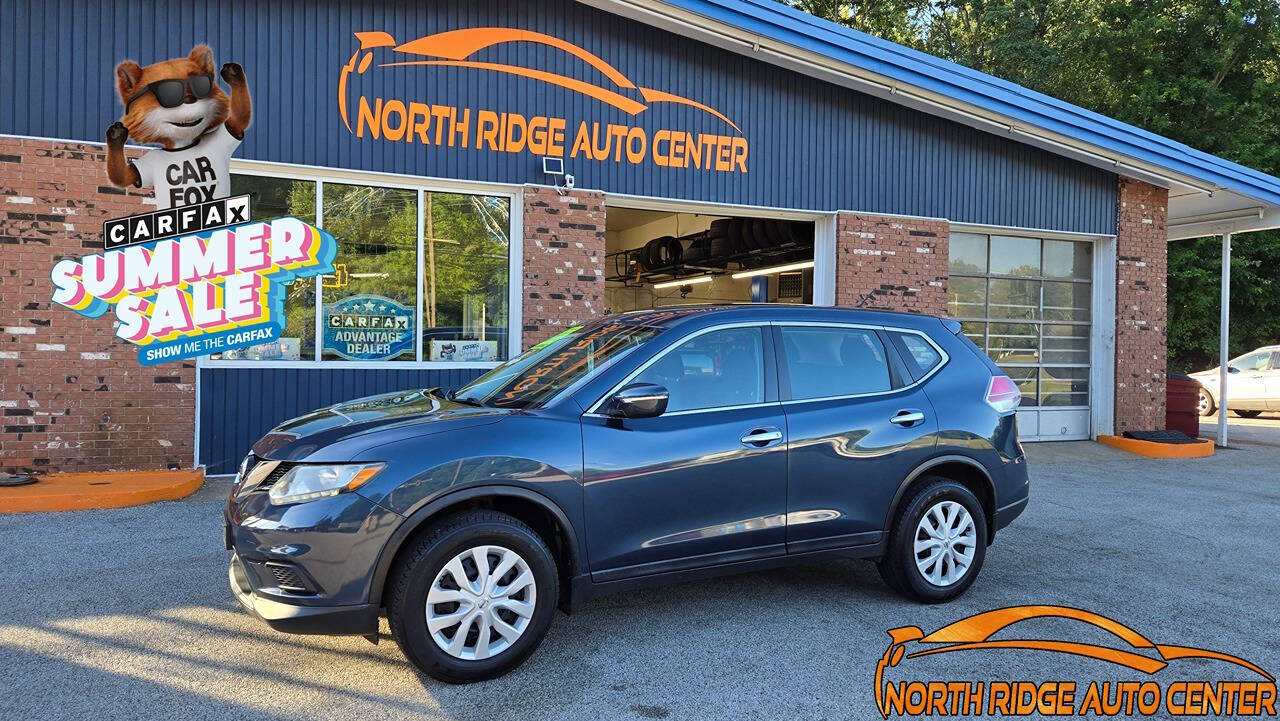 2015 Nissan Rogue for sale at North Ridge Auto Center LLC in Madison, OH