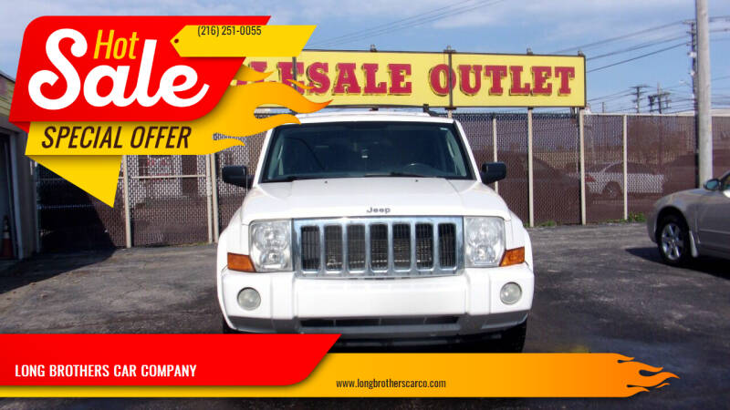 2008 Jeep Commander for sale at LONG BROTHERS CAR COMPANY in Cleveland OH