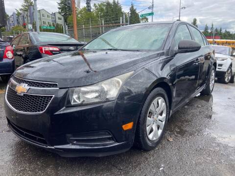 2012 Chevrolet Cruze for sale at SNS AUTO SALES in Seattle WA