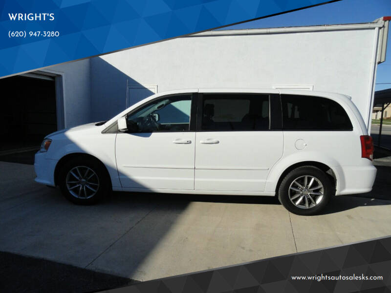 2016 Dodge Grand Caravan for sale at WRIGHT'S in Hillsboro KS