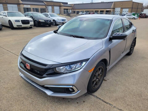 2020 Honda Civic for sale at TETCO AUTO SALES  / TETCO FUNDING in Dallas TX