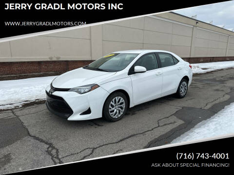 2017 Toyota Corolla for sale at JERRY GRADL MOTORS INC in North Tonawanda NY