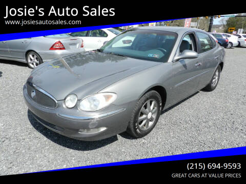 2007 Buick LaCrosse for sale at Josie's Auto Sales in Gilbertsville PA