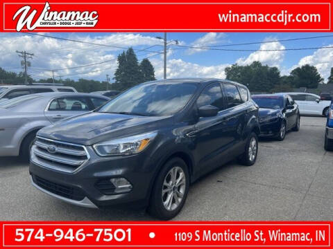 2017 Ford Escape for sale at Jim Dobson Ford in Winamac IN