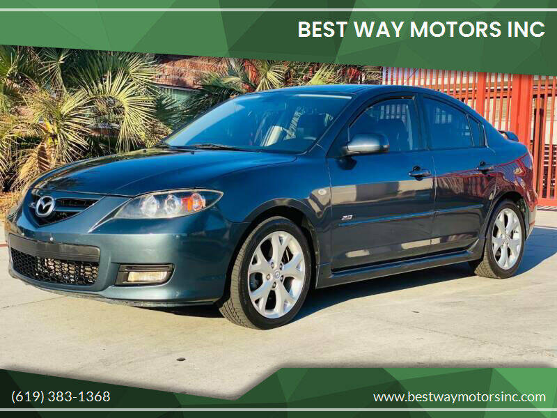 2008 Mazda MAZDA3 for sale at BEST WAY MOTORS INC in San Diego CA