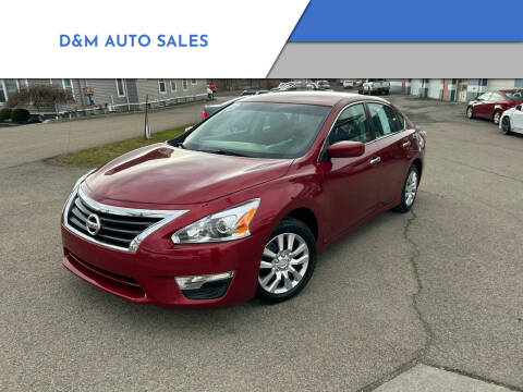 2013 Nissan Altima for sale at D&M AUTO SALES in West Seneca NY