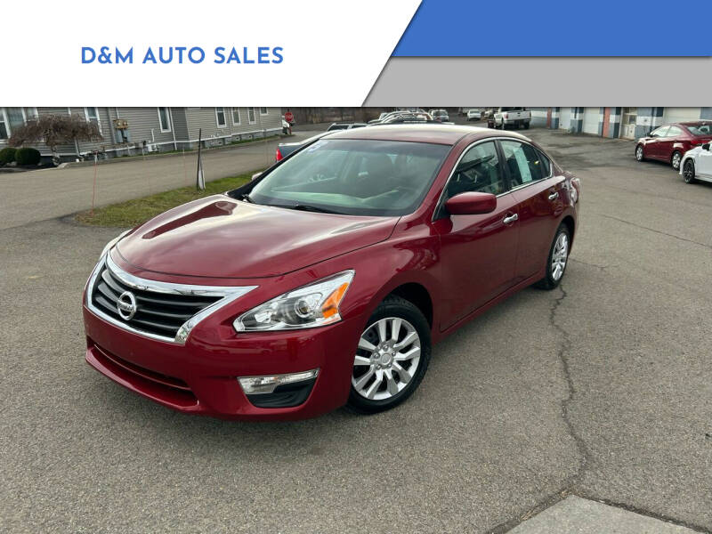 2013 Nissan Altima for sale at D&M AUTO SALES in West Seneca NY