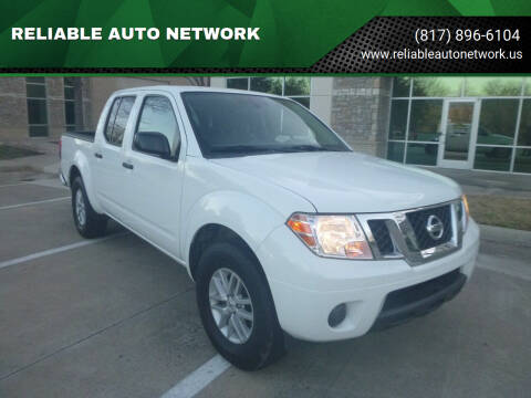 2019 Nissan Frontier for sale at RELIABLE AUTO NETWORK in Arlington TX