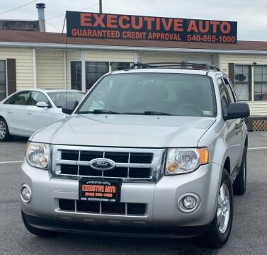 2009 Ford Escape for sale at Executive Auto in Winchester VA