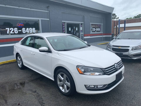 2015 Volkswagen Passat for sale at City to City Auto Sales in Richmond VA