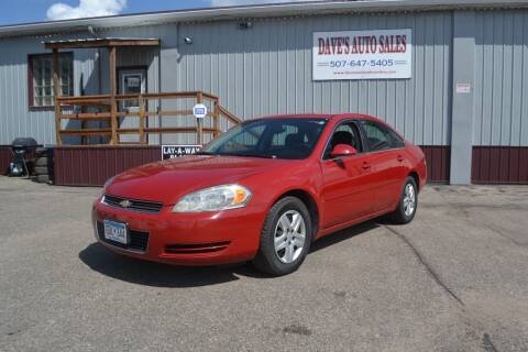 2007 Chevrolet Impala for sale at Dave's Auto Sales in Winthrop MN