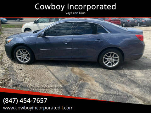 2015 Chevrolet Malibu for sale at Cowboy Incorporated in Waukegan IL
