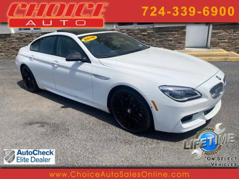 2016 BMW 6 Series for sale at CHOICE AUTO SALES in Murrysville PA