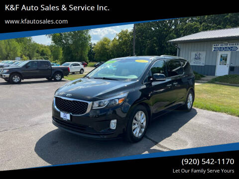2017 Kia Sedona for sale at K&F Auto Sales & Service Inc. in Jefferson WI