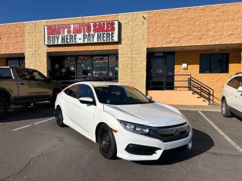 2017 Honda Civic for sale at Marys Auto Sales in Phoenix AZ