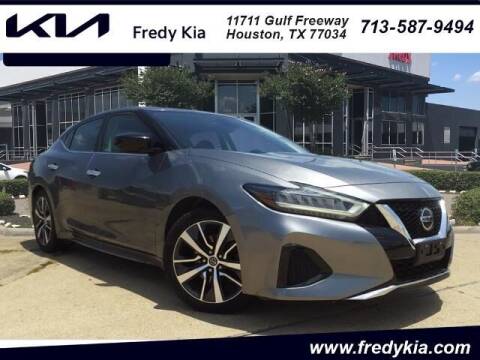 2020 Nissan Maxima for sale at FREDY KIA USED CARS in Houston TX