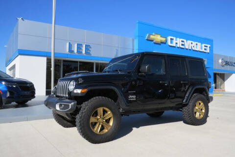 2019 Jeep Wrangler Unlimited for sale at LEE CHEVROLET PONTIAC BUICK in Washington NC