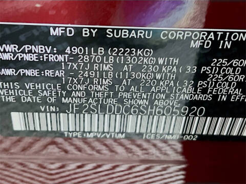 2025 Subaru Forester Premium