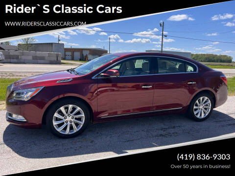 2016 Buick LaCrosse for sale at Rider`s Classic Cars in Millbury OH
