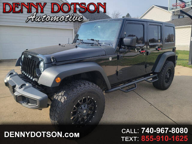 2017 Jeep Wrangler Unlimited for sale at Denny Dotson Automotive in Johnstown, OH