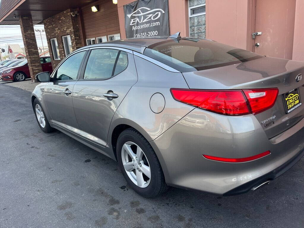 2015 Kia Optima for sale at ENZO AUTO in Parma, OH