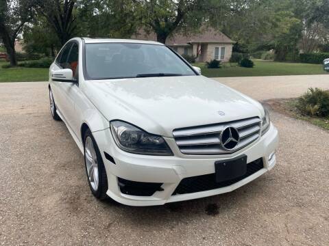 2013 Mercedes-Benz C-Class for sale at CARWIN MOTORS in Katy TX