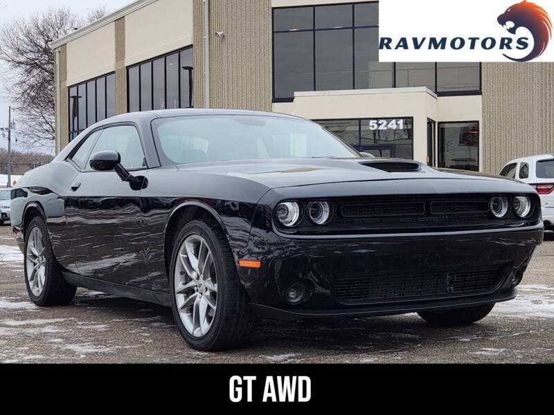 2022 Dodge Challenger for sale at RAVMOTORS - CRYSTAL in Crystal MN