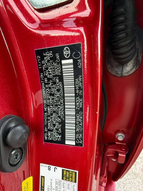 2013 Toyota Prius Two