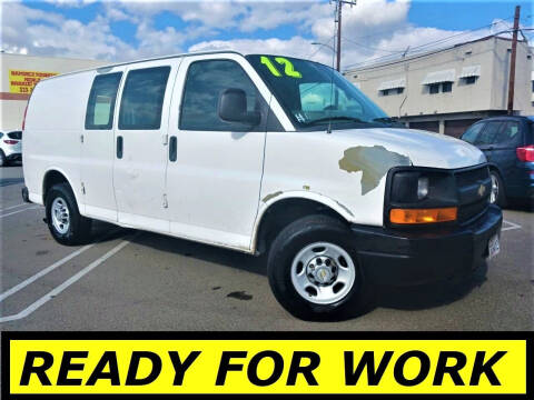 2012 Chevrolet Express for sale at ALL STAR TRUCKS INC in Los Angeles CA