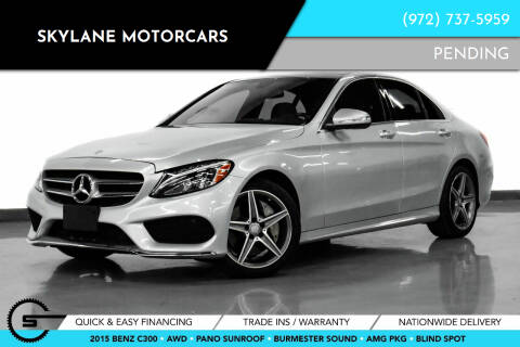 2015 Mercedes-Benz C-Class for sale at Skylane Motorcars in Carrollton TX