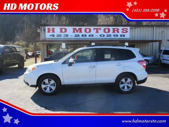 2015 Subaru Forester for sale at HD MOTORS in Kingsport TN