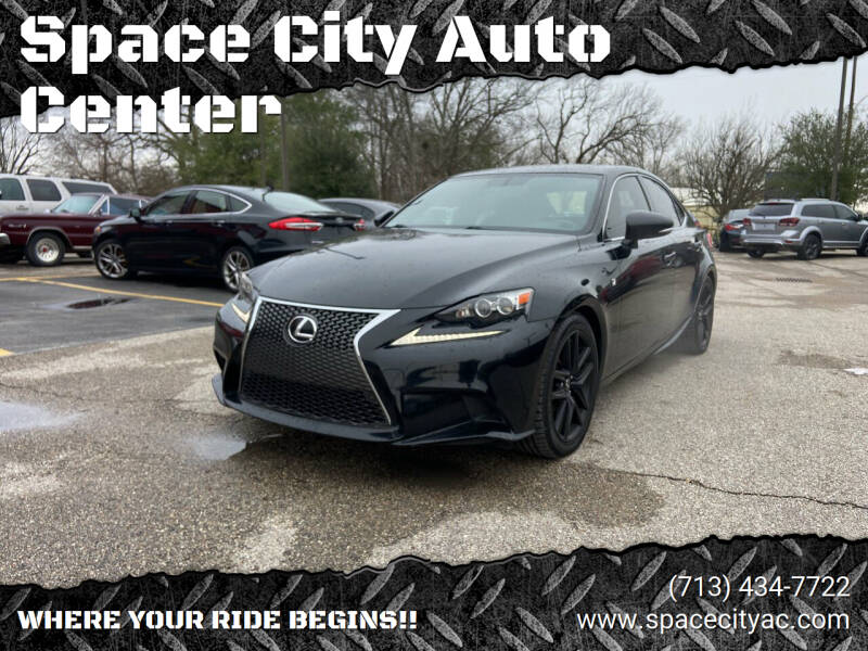 2014 Lexus IS 350 for sale at Space City Auto Center in Houston TX