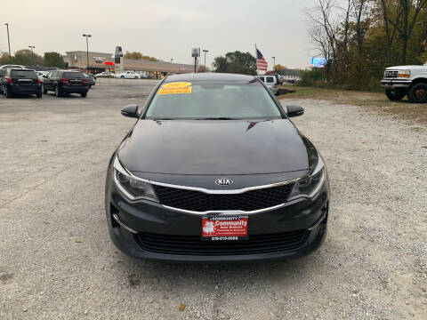 2017 Kia Optima for sale at Community Auto Brokers in Crown Point IN